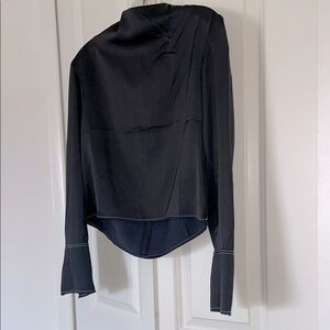 H&M black blouse